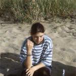 franzi am strand