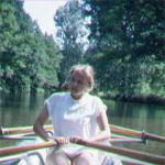 carola im ruderboot