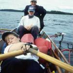 vierer Ruderboot saimaa