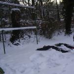 Schneeengel Ruderer