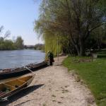 Boote an der Mossoni Donau DWM07