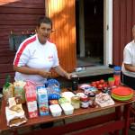 Fruestueck im Wald S11Bl