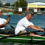 AHs vor der Schleuse Iffezheim Rhein 2011
