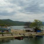 Geladener Anhaenger in Tekija Donau 12