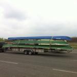 Grenzstau Serbien Ungarn Donau 12