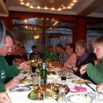 Hotel Kondor Abendessen Donau 2012