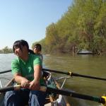 Ruderboot auf der Tamis Donau 2012