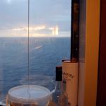Blick aus dem Bullauge Stena 2012