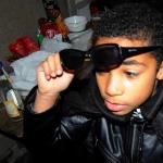 dunkle sonnenbrillen sind cool halloween 2012