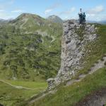 Scharte vor der Steirischen Kalkspitze Loipold 2012