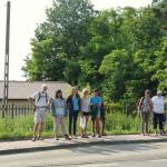 Ruder-Touristen auf dem Weg nach Warschau 2013