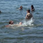 Badepause ruderer am Peetzsee 2013