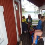 pause im gewittersturm vor savonlinna finnland 2014