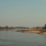 Elbe mit ruderboot wittenberg 2014