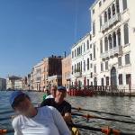Ruderboot auf dem Canale Grande 2014