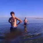 badestrand am po delta 2014