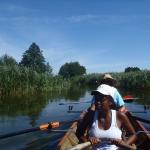 Czarna Hancza im Ruderboot Polen 2015