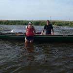 Paul und Bente Wildwasser auf der Narew 2015