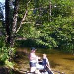 Pause an der Czarna Hancza 2015