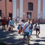 Ruderer im Kloster Polen 2015