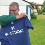 Geburtstagskind mit neuem TShirt Wusterwitz 2015
