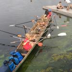Plaue beladene Boote 2016