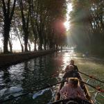 Canal du Midi weit über der Landschaft 2018