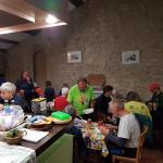 Esssaal Burg von Capestang Midi 2018