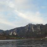 Ruderer vor der Bastei 2018