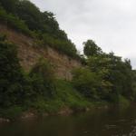 Felswand Saale 2018