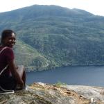 Nirina am Abgrund Telemark 2018