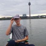 Philipp in Duesseldorf Rhein 2019