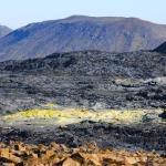 frisches Lavafeld Island 2022