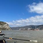 Kreuzfahrer im Eisernen Tor Donau 2023