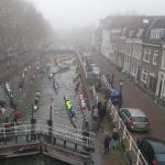 Schleuse in Utrecht mit vielen Ruderbooten Hart van Holland 2023