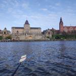 Stettin Rudern durch die Innenstadt Oder 2024